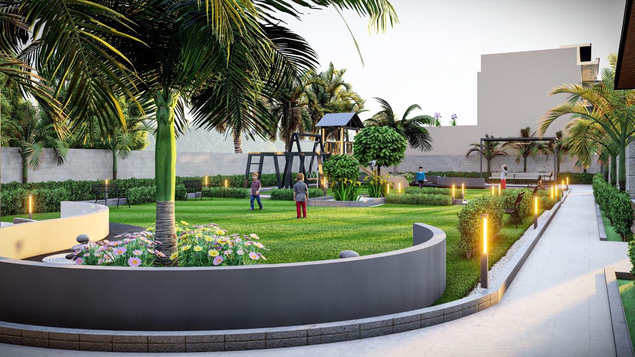Garden amenity at DV Dream City
