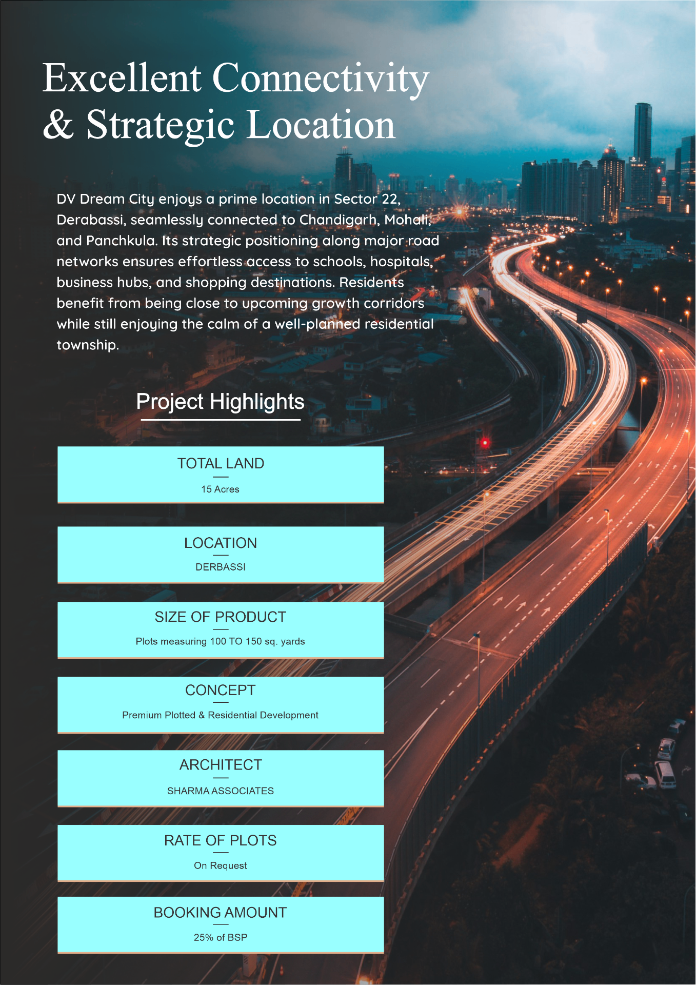 Connectivity map for DV Dream City