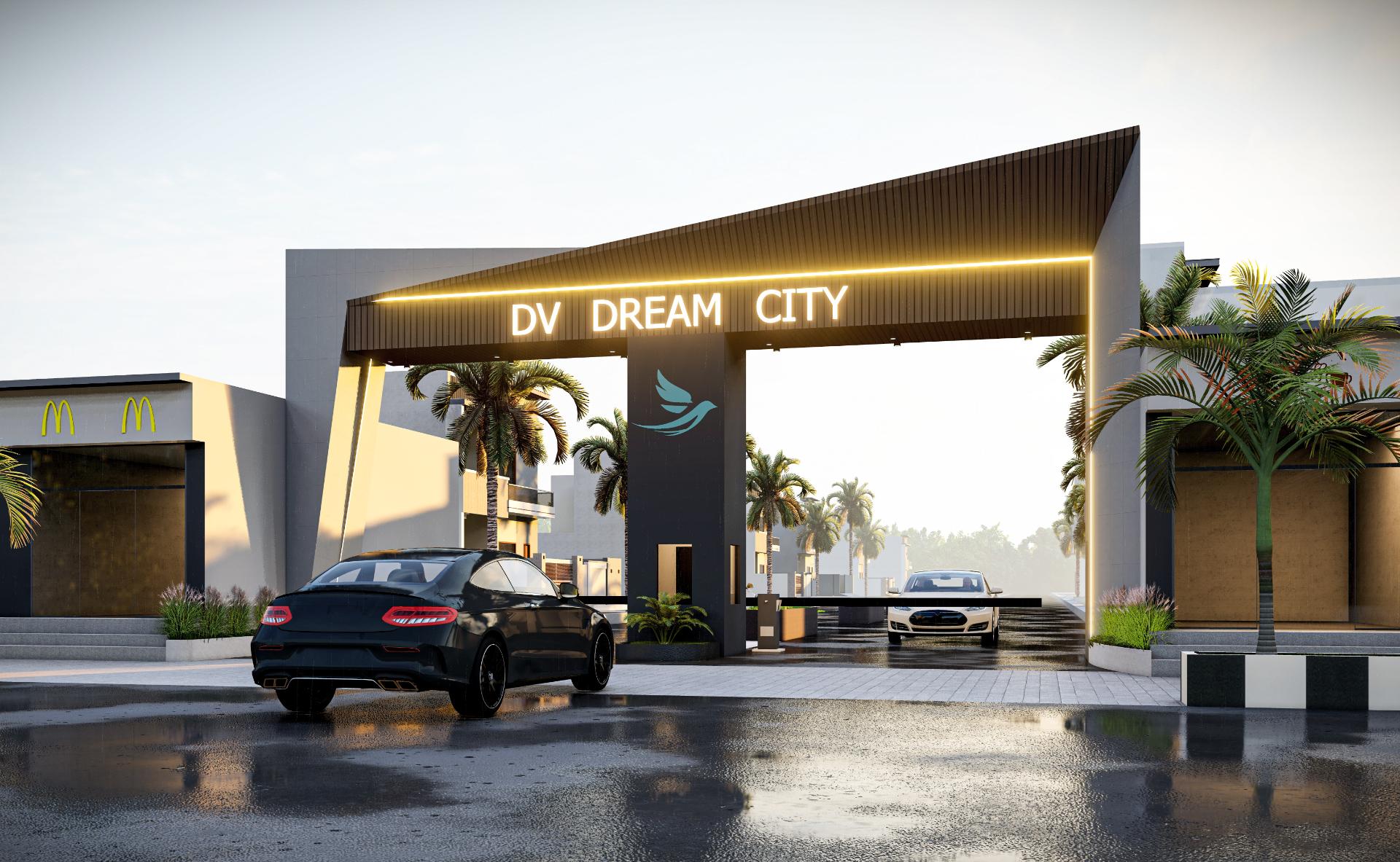 DV Dream City entrance gate